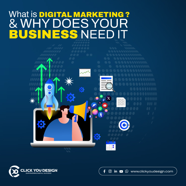 What is digital marketing and why businesses need digital marketing for online growth and customer acquisition