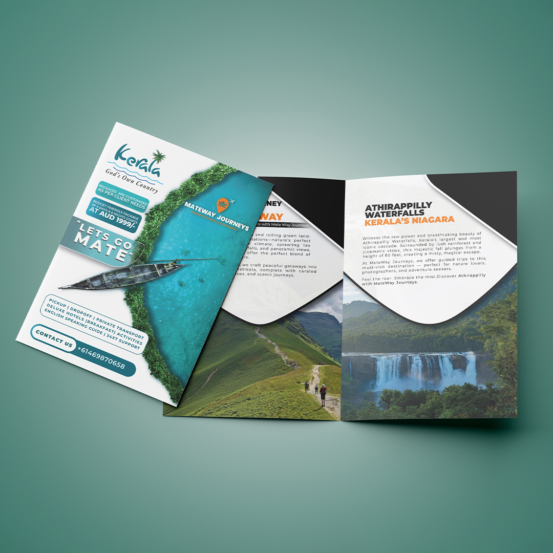 Travel Brochure Design Created by Click You Design