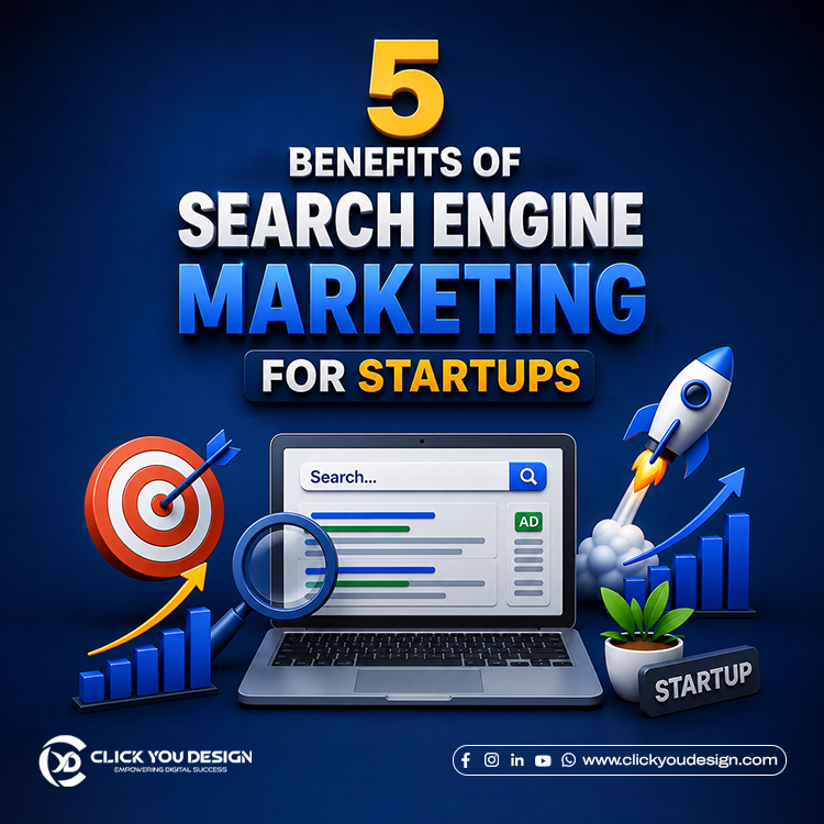 Search engine marketing strategies helping startups increase online visibility, attract qualified leads, and grow through paid search advertising.