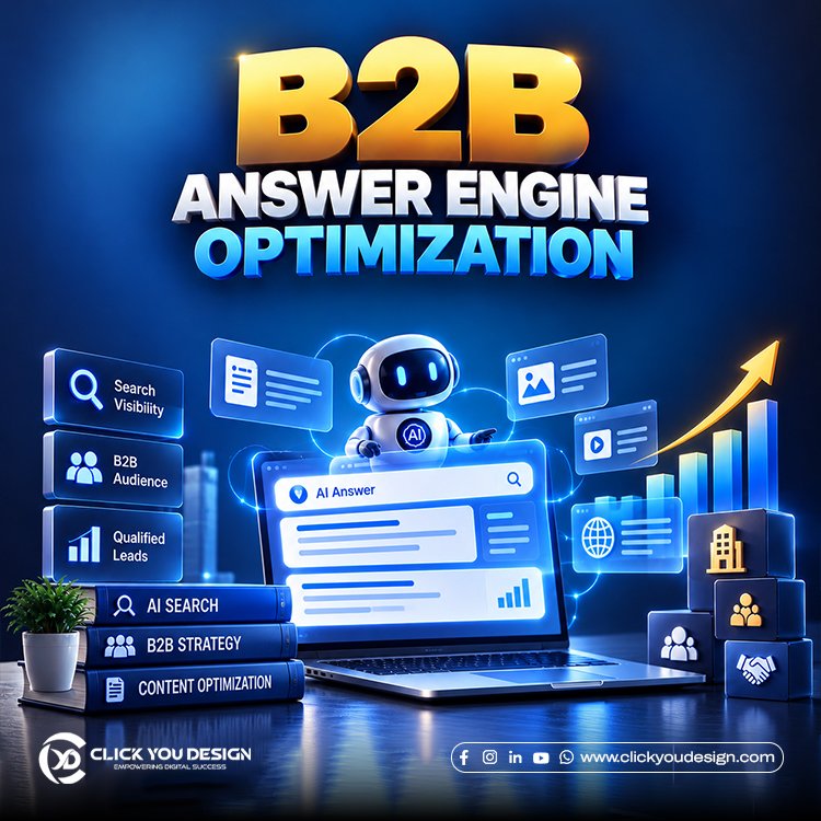 B2B Answer Engine Optimization (AEO) strategy to improve brand visibility in AI-powered search results.